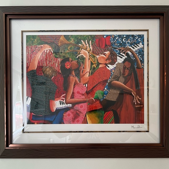 Rebirth of the Cruise by Marcus Glenn (18.5”x23.5” with custom frame) - Picture 2 of 9